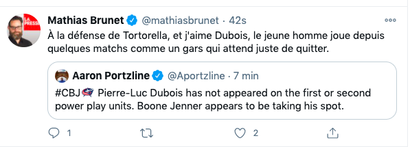 Pierre-Luc Dubois le BÉBÉ GÂTÉ!!!!