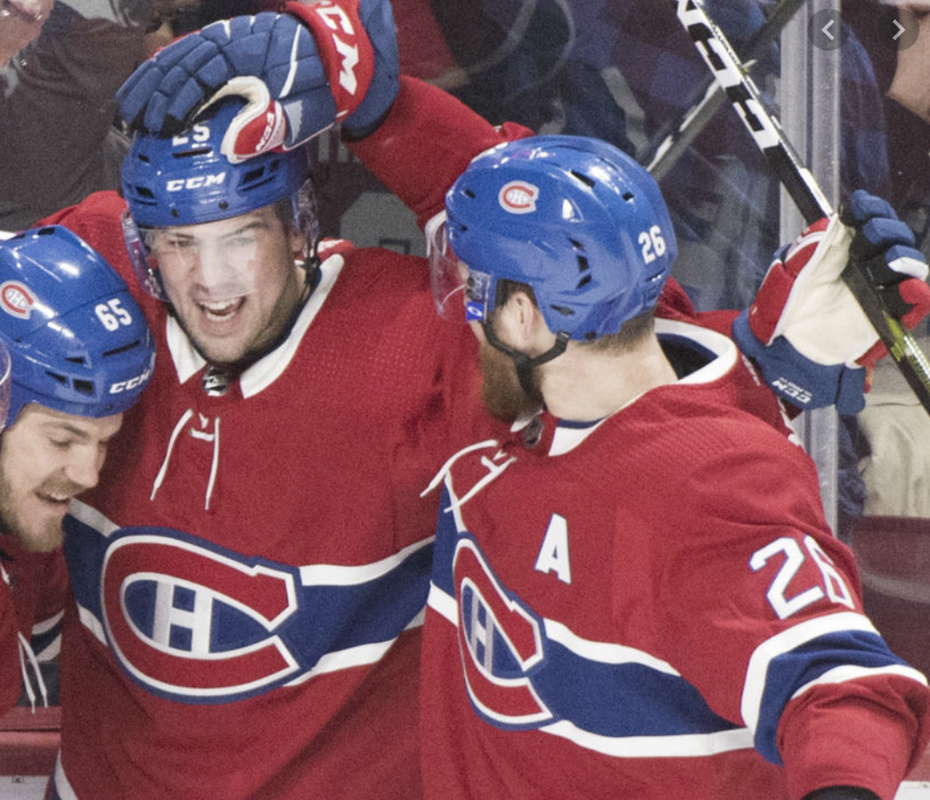 Ryan Poehling et Jeff Petry prenaient leur trou...