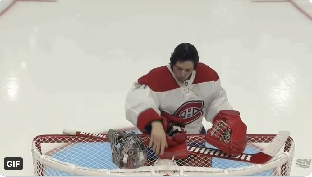 WOW...Déjà un vol de Carey Price !!!