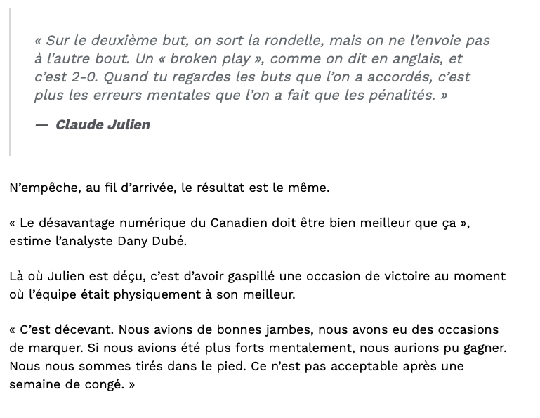 Ben Chiarot ENFIN VISÉ PUBLIQUEMENT...