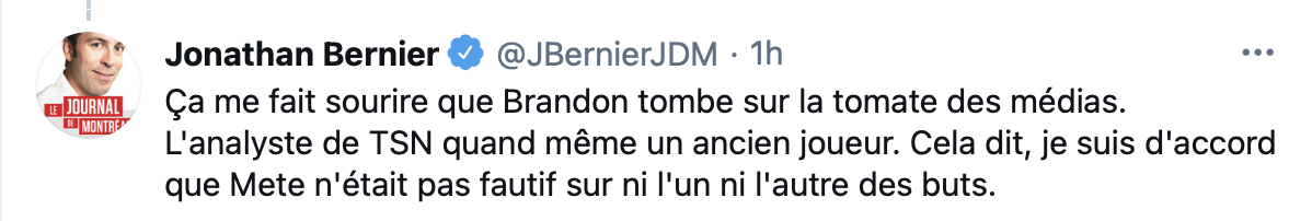 Brandon Prust est rendu SÉNILE...