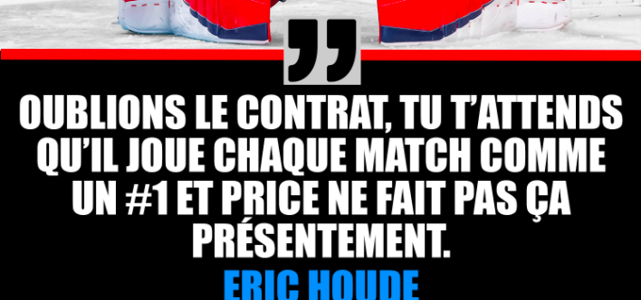 Carey Price en prend PLEIN LA GUEULE...