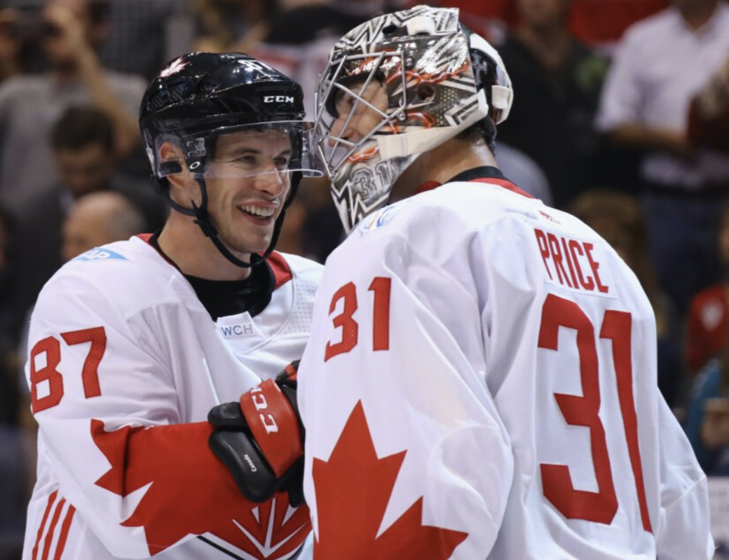 Carey Price sera le gardien d'équipe Canada...