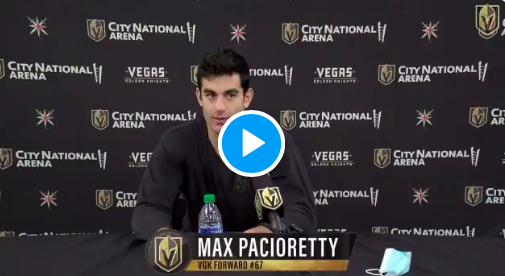 C'est CRAMPANT entendre Max Pacioretty..