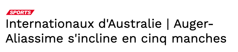 Félix Auger-Aliassime s'est encore EFFONDRÉ..