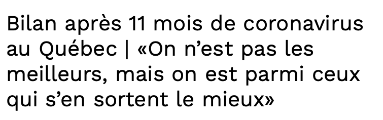 François Legault parle comme Marc Bergevin...