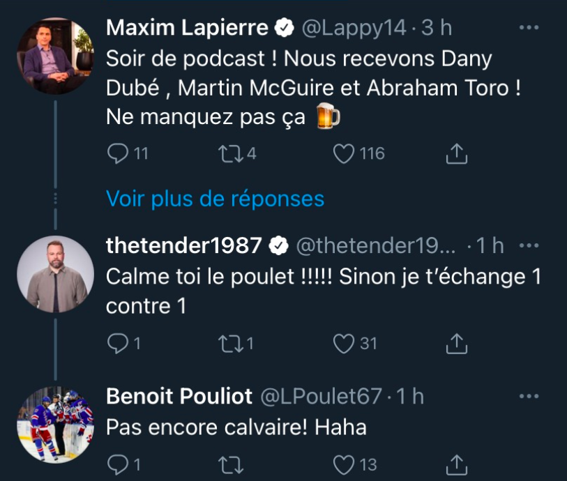 Guillaume Latendresse, Benoît Pouliot et le début de la fin...