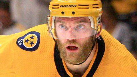 Mattias Ekholm à Montréal: de plus en plus de journalistes...