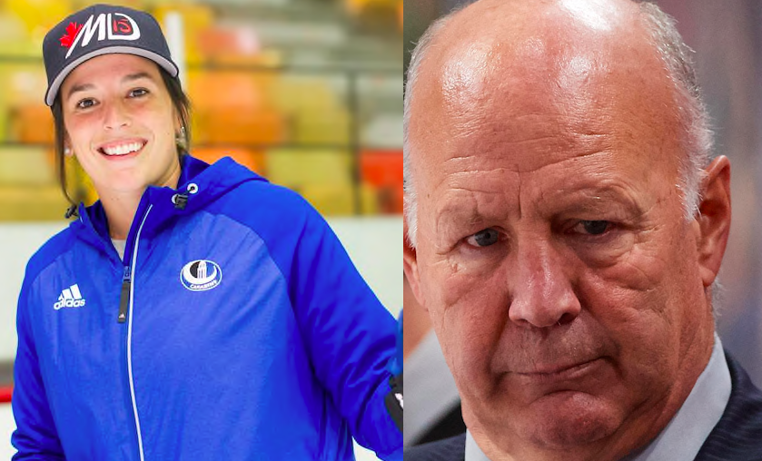 Mélodie Daoust DÉTRUIT Claude Julien!!!