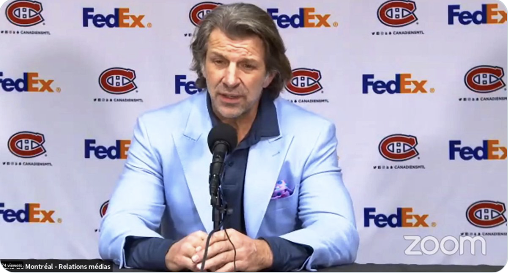 OUCH...Serge Savard ramasse Marc Bergevin...ENCORE...