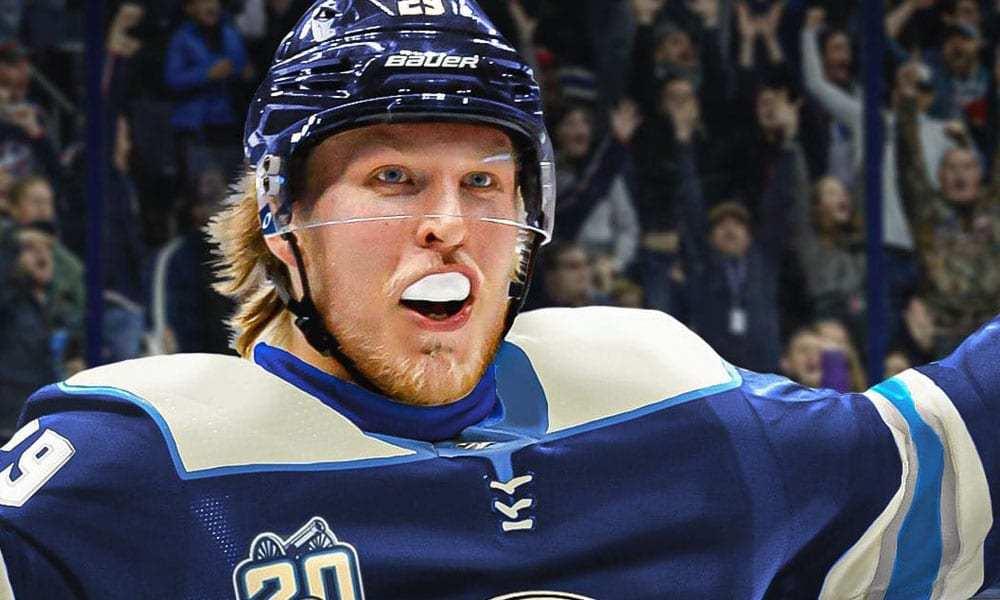 Patrik Laine amène la NEIGE avec lui!! HAHA!!!