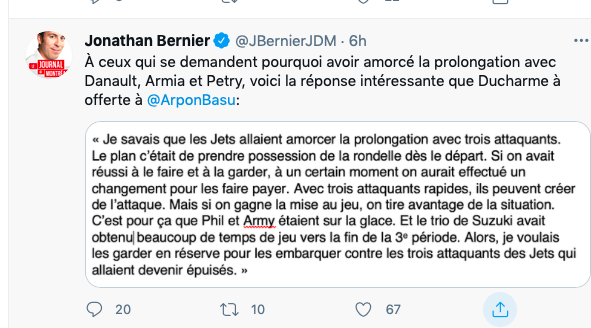 Phil Danault...l'ÉGOÏSTE PUNI par les DIEUX du hockey...