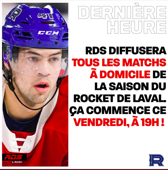 Ryan Poehling en TA...contre RDS....