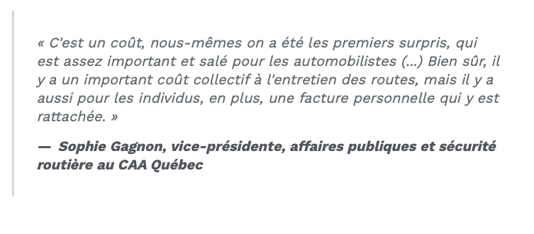 Au Québec, on aime se faire FOU...