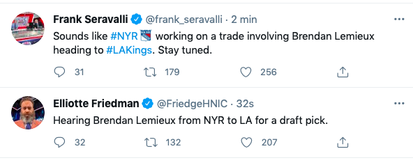 Brendan Lemieux à Los Angeles!!!