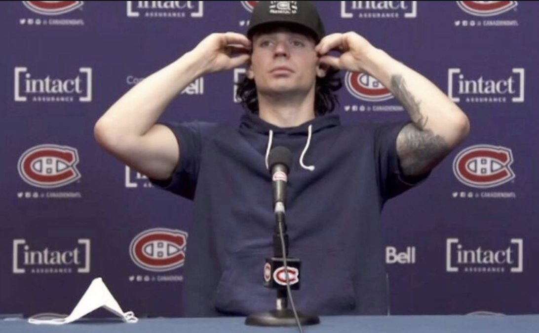 Carey Price est allé s'excuser...