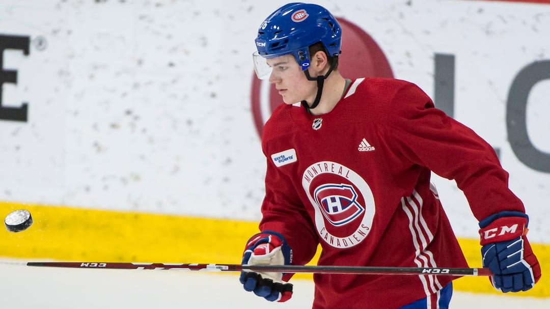 C'est fait...Cole Caufield est un HABS !!!