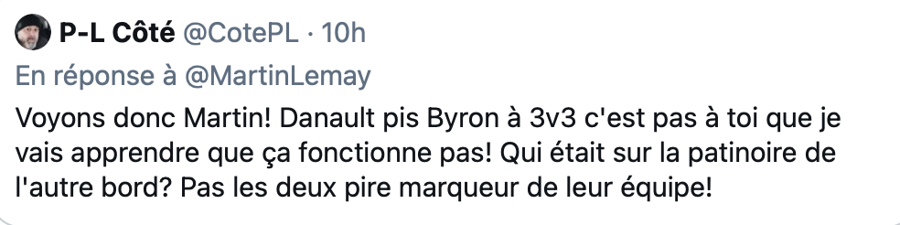 Danault va devoir partir, avant de devenir le Patrice Brisebois...