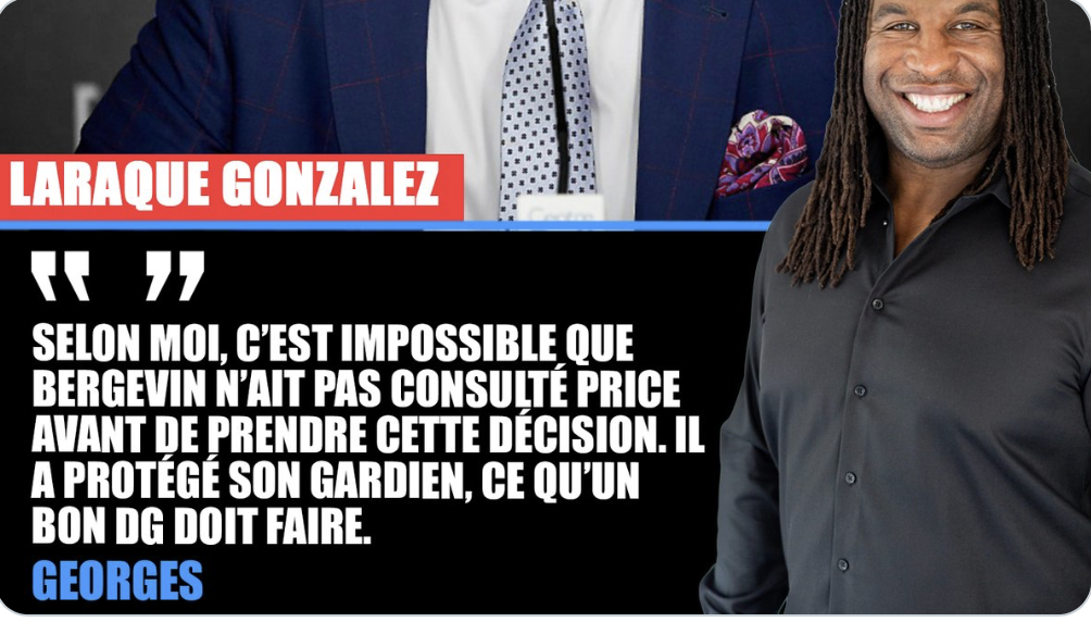 Georges Laraque traite Marc Bergevin de menteur !