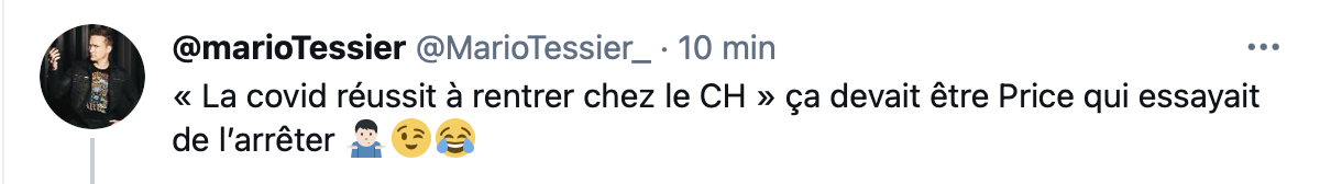 HAHA...La joke de l'année sur Carey Price...