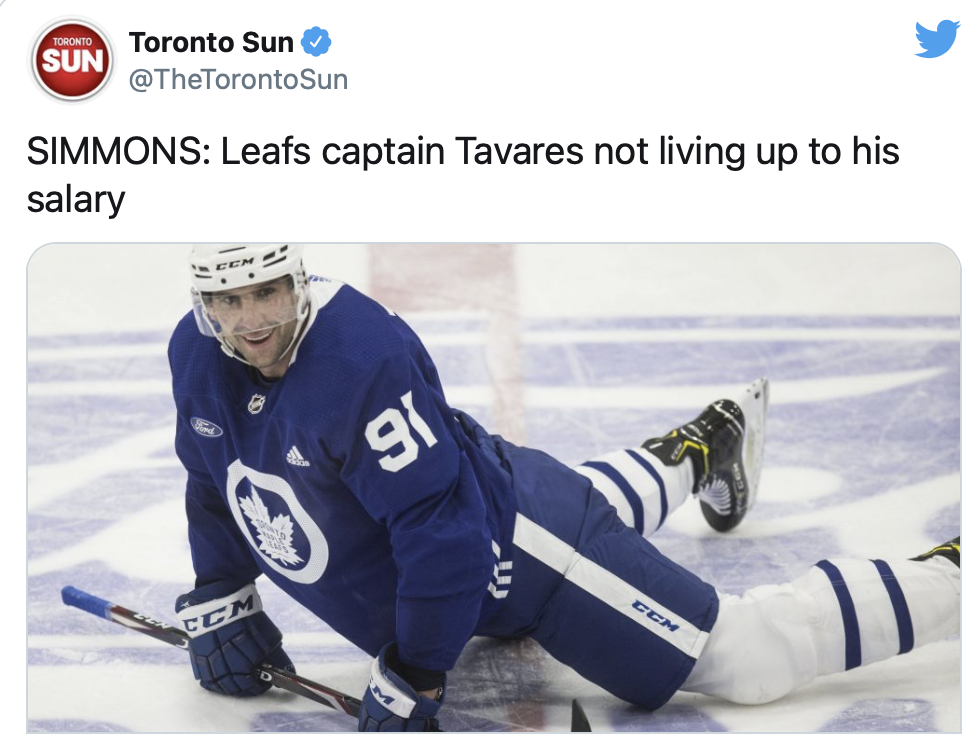 John Tavares, dans le même bateau que Carey Price...