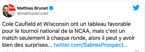 Jordan Harris va signer à Montréal cette semaine...et Cole Caufield...