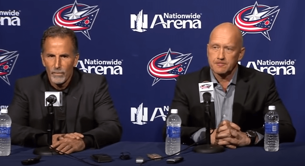 Le DG des Blue Jackets va parler aux médias ce matin...