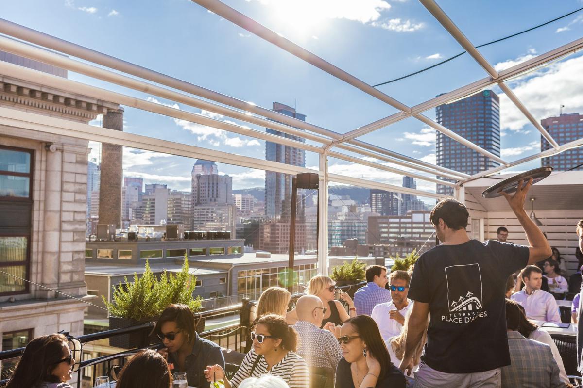 OUVERTURE des TERRASSES: Toronto NARGUE Montréal!!!!!