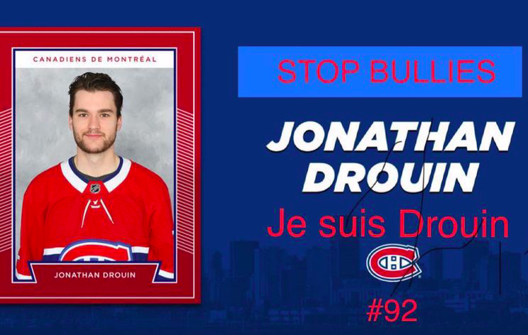 Jonathan Drouin est devenu la FIGURE de l'ANTI-BULLYING....