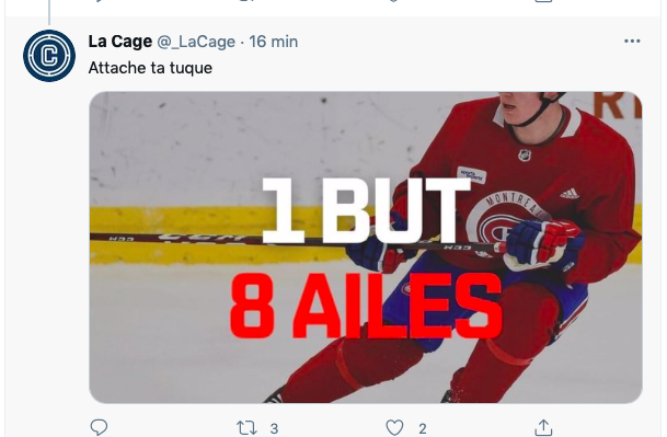 La CAGE aux SPORTS met la PRESSION sur Cole Caufield...