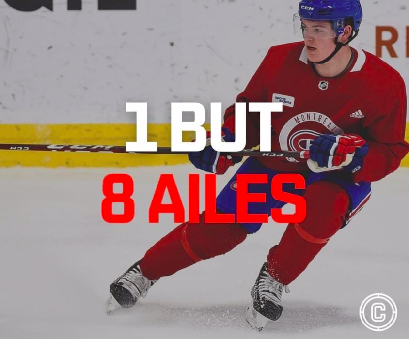 La CAGE aux SPORTS met la PRESSION sur Cole Caufield...