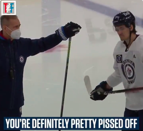 Mark Scheifele en FURIE contre Paul Maurice: GROSSE TENSION à Winnipeg...