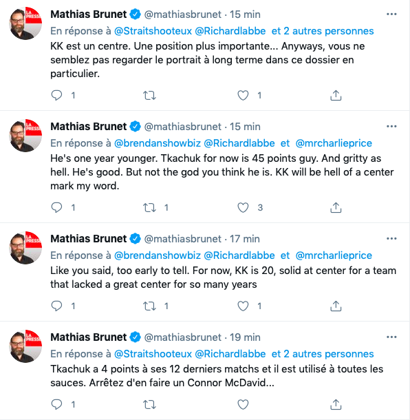 Mathias Brunet n'a pas accepté de se faire NIAISER devant tout le monde...