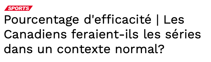 Même si le CH fait les séries..Marc Bergevin doit être CONGÉDIÉ...