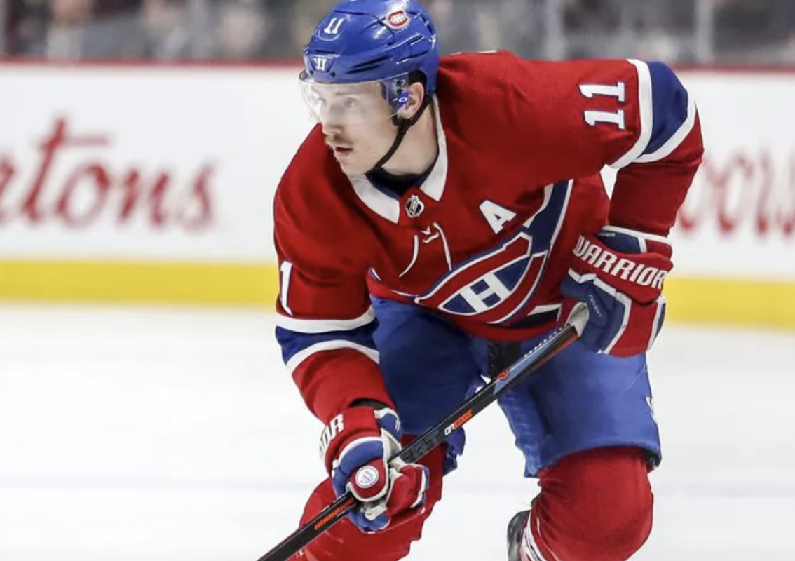 OUCH...La soirée de Brendan Gallagher  terminée ?