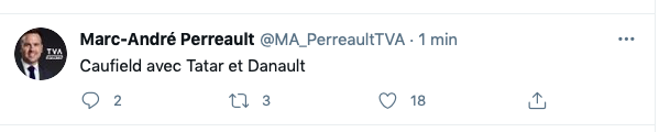 Pauvre Cole Caufield...avec le PLOMBIER à Danault...