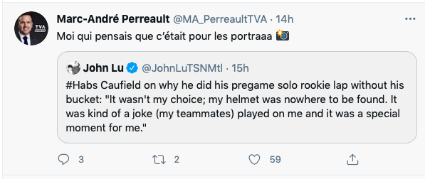 Renaud Lavoie ATTAQUE TSN...