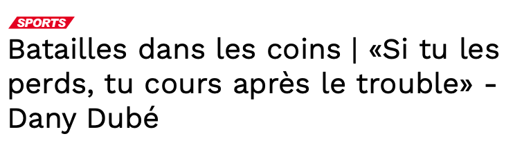 Toronto vs Montréal: des HOMMES contre des ENFANTS...