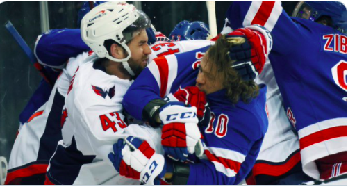 Alex Ovechkin, le PROTECTEUR de Tom Wilson....