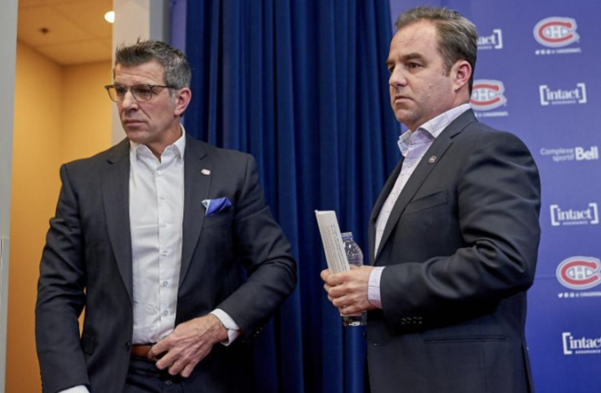 AYOYE...Marc Bergevin et Geoff Molson ont parlé que le DG quitte...