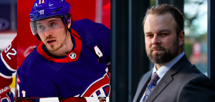 Brendan Gallagher RAMASSÉ PUBLIQUEMENT par Guillaume Latendresse...