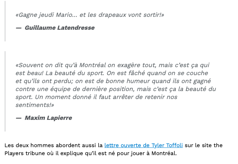 Dominique Ducharme joue son avenir à Montréal...et dans la LNH....