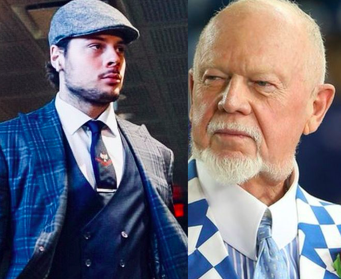 Don Cherry qui INSULTE Auston Matthews...qui réplique...