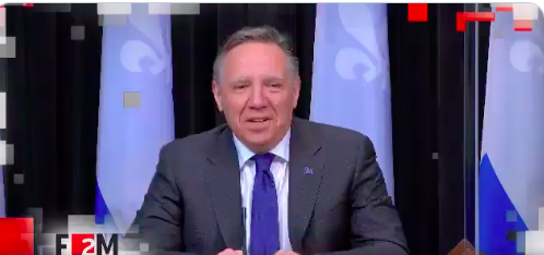 François Legault ÉMOUSTILLÉ par Cole Caufield..