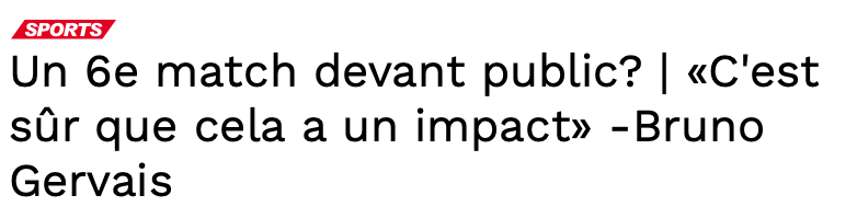 Geoff Molson a tout tenté pour avoir une exception du gouvernment Legault..