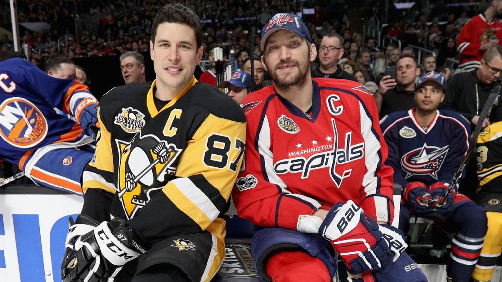 HAHA!!! Crosby et Ovechkin à Montréal sur le même trio!!!