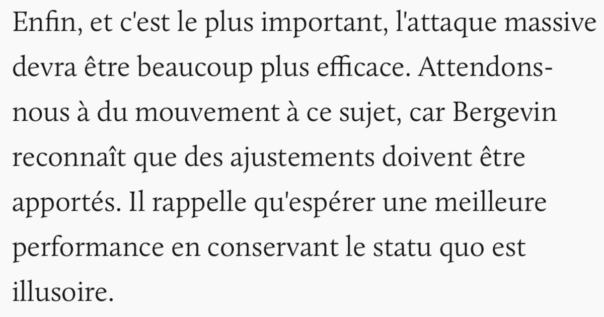 Marc Bergevin doit remettre sa démission...