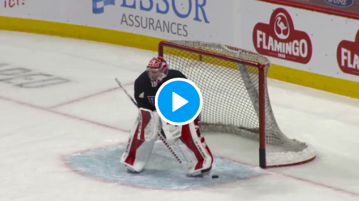 Oh que cela a l'air FACILE pour Carey Price....