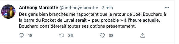 À ne pas inviter au même party: Marc Bergevin et Joël Bouchard...