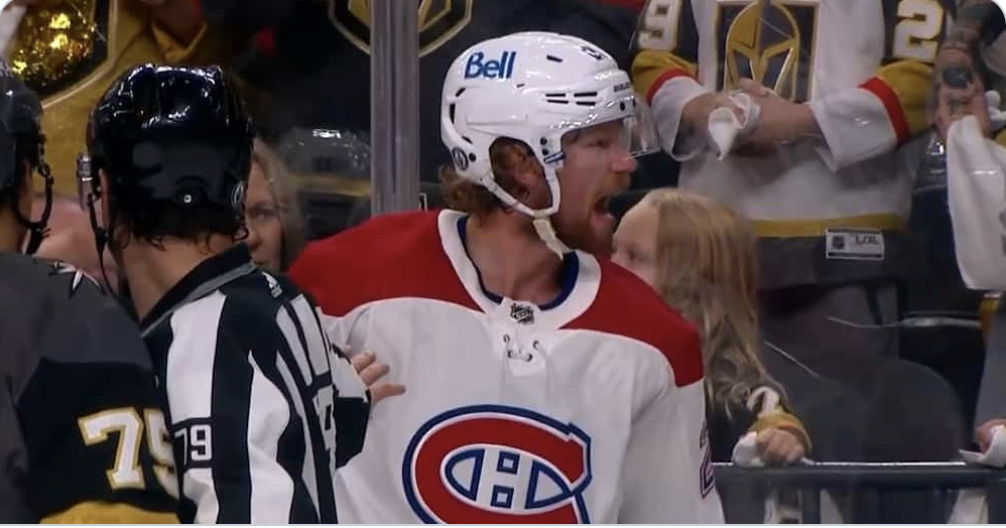 Au tour de Giguère de traiter les arbitres de vendus...